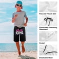 thumbnail image 3 of Friday Night Funkin Swim Trunk for Boys Girls, Quick Dry Board Shorts with Mesh Linner, Breathable Fit Bathing Suit for Pool Swim Beach, XS-XL, 3 of 7