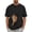 Black, variant on Dog Pouch Sweatshirt for Men Short Sleeve Kangaroo Pocket Cat Carrier Pullover Top Spring Summer Pet Holder Crewneck Shirt XXXL