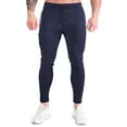 thumbnail image 2 of Njoeus Men's Gym Jogger Pants Elastic Waist Slim Fitting Sweatpants Casual Workout Running Sweat Pants Track Pants with Pockets S-XXL, 2 of 6