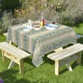 thumbnail image 6 of Tchckioa Boho Tribal Tablecloth for Restaurant Decor,60x60 Inch Square Stain Proof Table Cloth Cover, 6 of 6