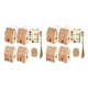 thumbnail image 2 of Wosthever Paquete de 24 cajas de dulces navideños, papel Kraft, bolsas de regalo para aperitivos navideños, adorno de galletas para embalaje de ambiente Tipo 2 2piezas Wosthever CBP162517, 2 of 6