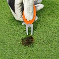 thumbnail image 2 of Marcador Pelota Golf Con Pez Herramienta Plegable Reparación Divot Golf Herramienta Verde (naranja), 2 of 9