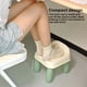 thumbnail image 5 of Yuarrent Reposapiés ergonómico para recepción de oficina en casa, reposapiés antideslizante para adultos debajo del escritorio, juego de Conjuntos de muebles de sala de estar Blanco verde, 5 of 6
