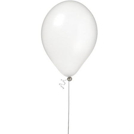 Pearl Latex Balloons, White