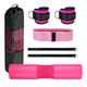 thumbnail image 1 of Kit Ejercicio Cojín  Bloosom Protector De Cuello Para Gym Pesas Barra Rosa, 1 of 5