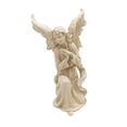 thumbnail image 2 of Figura de ángel de resina, estatua decorativa, colección de recuerdos, miniatura Beige, 2 of 9