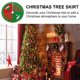 thumbnail image 5 of Estera de árbol de tela navideña, tapete rústico con Base de árbol de 27 pulgadas, suministros para fiestas navideñas en casa, 5 of 5