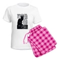 thumbnail image 5 of CafePress - Chat Noir Cat Pajamas - Women's Short Sleeve Print T-Shirt and Pants Light Cotton Pajama Set, 5 of 7