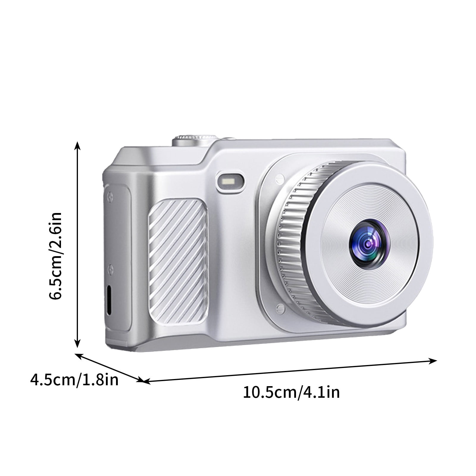 8X Zoom 4K High-Definition Digital Camera Integrated With Photography And Recording 2.8 Inch Ips Screen Manual Focus Retro Cameras Are Easy To Carry