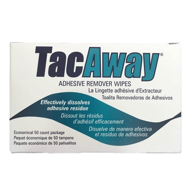 Toallita removedora de adhesivo Torbot Tacaway TRMS408W sin acetona