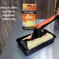 thumbnail image 5 of Q-Swiper XL Bristle-Free Steam-Clean BBQ Grill Cleaner Set - 1 Long Grill Brush with Scraper, 2 Heat-Resistant Kevlar® Cloths & 1 Tray, Safe Way to Steam Away Grease & Grime, 5 of 9