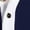 U-343 Navy, variant on Navy Man Tshirts Turtleneck Spandex Tee Tops for Man Long Sleeve Crochet Plain Fall Summer Tee Shirt Button 2026 Clothes Y2K L