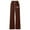 C200/Brown, variant on XIYON Girls Pants Girl's Bowknot Baggy Sweatpants Lightweight Straight Leg Athletic Pants With Pockets 4-5 Years