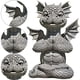 thumbnail image 5 of Estatua Dragón Jardín Figura Dragón Resina para Primavera (poner Las Manos Juntas), 5 of 9