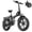 Black, variant on Efunkeep 750W Folding Electric Mountain Bike 48V 25Ah UL 2849 20x4 Fat Tire 7-Speed Black