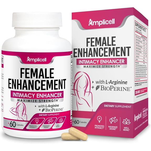 Women’s Vitality Support – Hormone, Mood & Energy Balance with Maca, Dong Quai, Ginseng, Ashwagandha & Herbal Aphrodisiac Blend – 60 Capsules