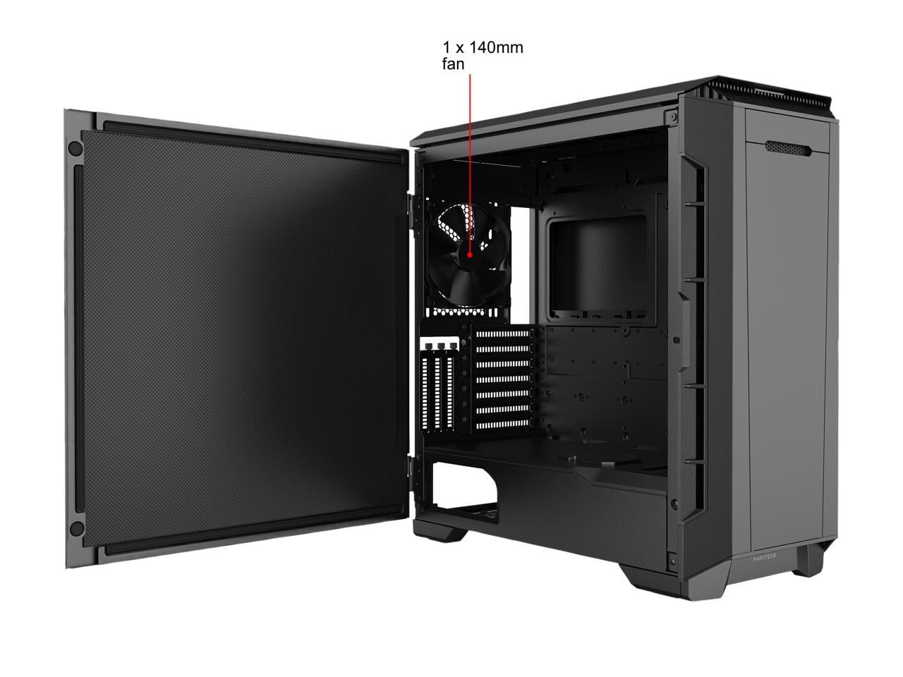 Phanteks Eclipse P600S Black Steel ATX Mid Tower Case, Sound