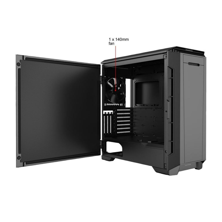Phanteks Eclipse P600S Black Steel ATX Mid Tower Case, Sound