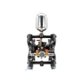 thumbnail image 2 of Pneumatic Diaphragm Pump A10 A15 Paint Spray Pump Aluminum Alloy Body High Flow Double Diaphragm Pump ,Reliability Performance, 2 of 6