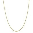 thumbnail image 1 of Solid 10k Yellow Gold 1.5 mm Loose Rope Chain Necklace 20" - with Secure Lobster Lock Clasp, 1 of 5