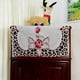 thumbnail image 4 of Decoraciones para San Valentín, adornos para San Valentín, regalos para San Valentín, mantel bordado con ribetes de encaje, elegante mantel de lino para mesa de comedor para decoración navideña, mante, 4 of 6