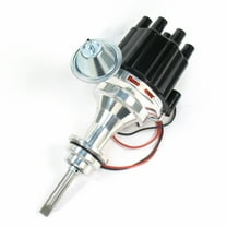 Pertronix D7141700 Flame-Thrower Billet Distributor with Ignitor III Electronics. Vacuum Advance with Black Female Style Cap Fits select: 1966-1969,1977-1981 CHRYSLER NEWPORT