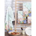 thumbnail image 2 of Easter Kitchen Dish Towels for Drying Dishes Set of 4, Spring Rabbit Feet Eggs Botanical Flowers Butterfly Waffle Weave Microfiber Hand Tea Bathroom Towels Quick Dry & Absorbent Towel 15.7x23.6, 2 of 7