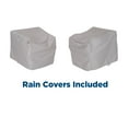 thumbnail image 5 of Novogratz Poolside Gossip, Teddi Outdoor Lounge Chairs, 2-Pack, Charcoal, 5 of 7
