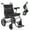Black, variant on Electric Wheelchairs for Adults,20 Miles Lightweight Foldable Motorized 500W Power Wheelchair Portable,Black