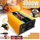 thumbnail image 2 of 4000W Peak Modified Sine Wave Inverter DC 12V To AC 110/220V Dual USB Car Power Inverter, 2 of 4