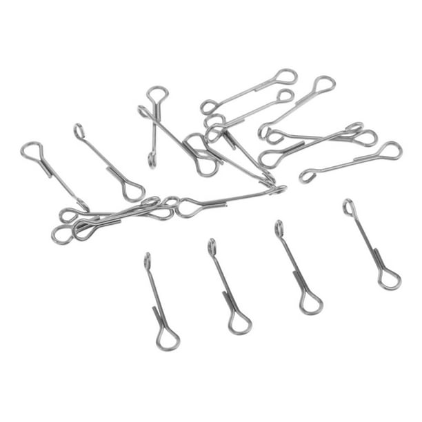 Vástagos articulados de Pescado kusrkot 20 piezas herramienta para moscas DIY