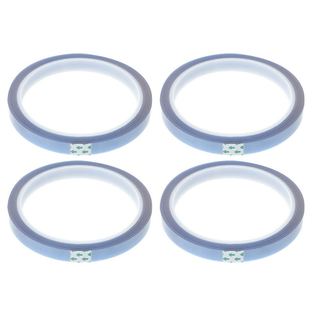 Miangastore Heat Proof Tape Silicone Sensitive Adhesive 4 Rolls Easy to Stick and Portable