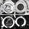 thumbnail image 7 of AKKON - For 1999-2004 F250 F350 F450 F550 SuperDuty Excursion Chrome Clear Dual LED Projector Headlights Replacement Pair, 7 of 7