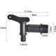 thumbnail image 2 of Adaptador de grifo de tanque de plástico, caja de almacenamiento de agua IBC de 3/4", adaptador de grifo de manguera de jardín, para colector de agua de lluvia, 2 of 5