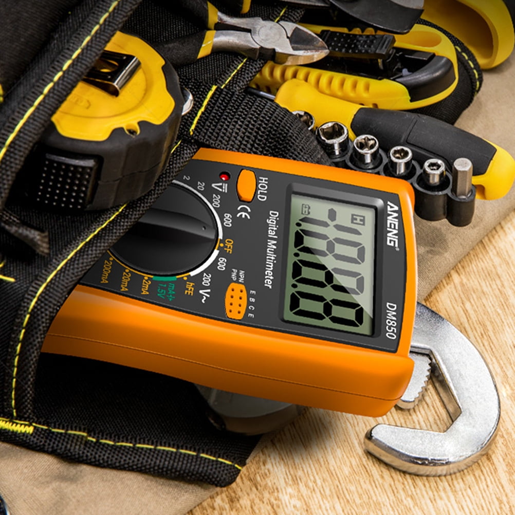 3 Count Silver Tester Electronic Digital Multimeter