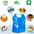 thumbnail image 6 of 10L Portable Water Bags for Camping, Collapsible Water Container for Hiking Climbing Travel Outdoor Activities Emergency, 6 of 10
