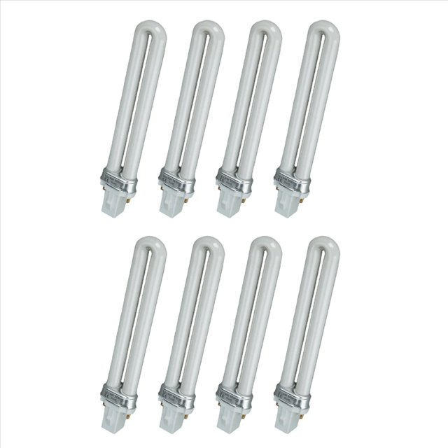 8X 9w Una Ultravioleta Maquina 365nm Lampara Del Bulbo Del Tubo