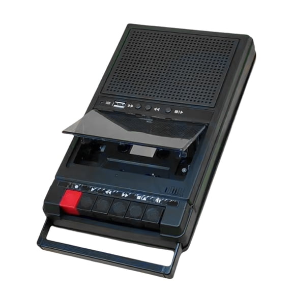Multifunction Retro Portable Handheld Tape USB Player Cassette Recorder Music Player Built-in Bluetooth Speakers