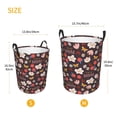 thumbnail image 5 of Kll To The Best Mom Waterproof Foldable Laundry Hamper Bucket With Handles For Storage Bin,Kids Room,Home Organizer (Medium), 5 of 8