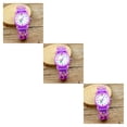 thumbnail image 2 of kurtrusly Analogue Quartz Wrist Watch Educational 3D Cartoon For Children Waterproof 3Set, 2 of 6