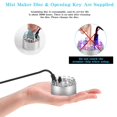 thumbnail image 2 of Mist Maker with LED Light, Funny Fish Tank Accessories Decoration Mini Fogger for Reptile Terrarium Fountain Planted, 2 of 6
