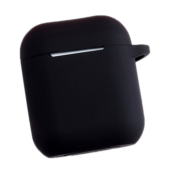 Inteprter Funda de silicona resistente al agua, funda protectora + gancho antipérdida para Relojes inteligentes Negro