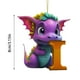 thumbnail image 3 of Christmas Acrylic 26 Letter Dinosaur Pendant Letter Dinosaur Party Decoration Pendant, 3 of 4