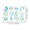 thumbnail image 2 of UPGRATOR Adhesivos De Pared Acuarela Para Decorar Espacios Personales Con Estilo Y Color, 2 of 8