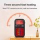 thumbnail image 2 of 900W Electric Heater Portable Mini Heating Fans Indoor Room EU/US/ Remote Control Heaters Stove Hand Foot Warmer Machine, 2 of 3