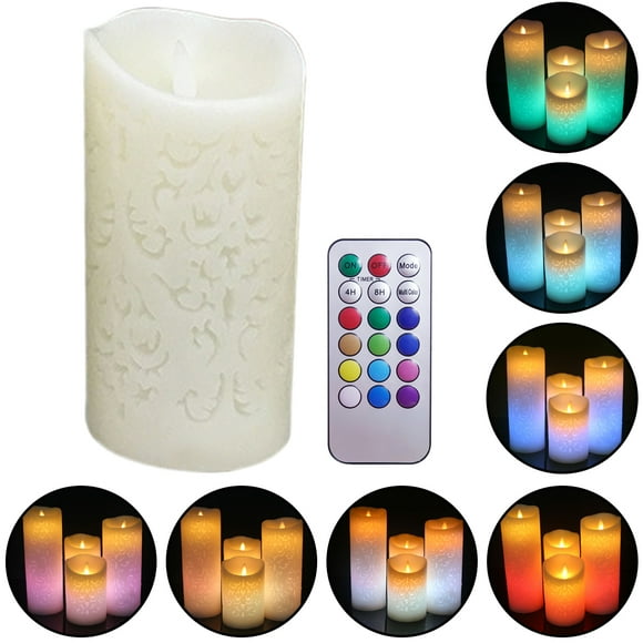 Flameless Candle Creative Decorative Battery Operated LED Candle Fake Candle