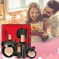 Meuva Makeup Set Lipstick Air Cushion Concealer Mascara Eyeliner Full