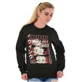 thumbnail image 4 of Betty Boop A Wink And A Giggle Women Crewneck Sweatshirt Brisco Brands S, 4 of 6