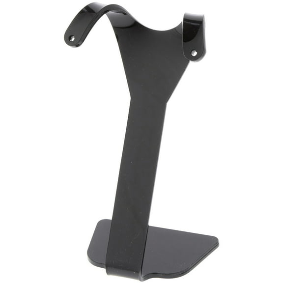 Plymor Black Acrylic Divided Pair Hanging Earring Display Stand, 3.125" W x 1.75" D x 4.75" H