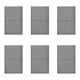 thumbnail image 2 of Placa 1 Apagador Sencillo Y 1 De Escalera Lucek Flat Pack 6 plateado, 2 of 4